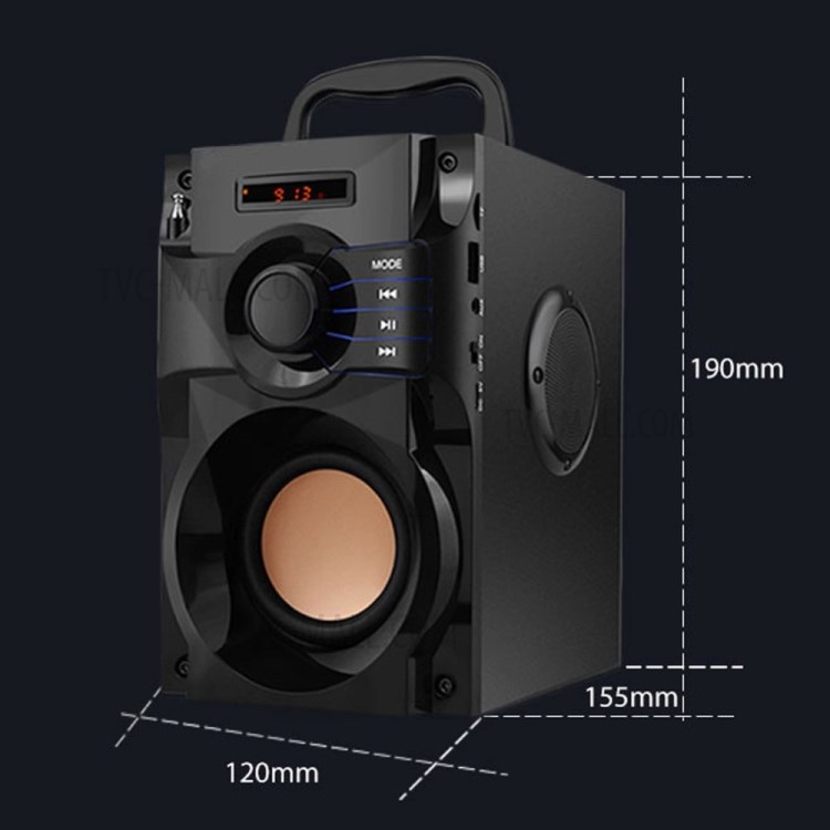 A100 Mini Drahtlose 3D-Surround Subwoofer Klingen Bluetooth-Lautsprecher-Box-4