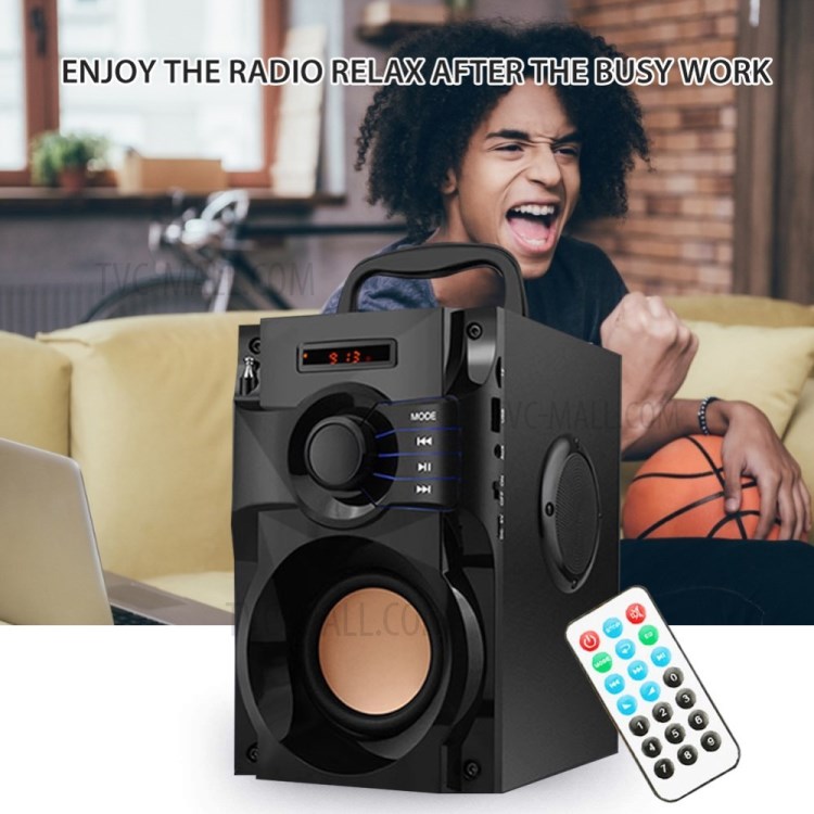 A100 Mini Drahtlose 3D-Surround Subwoofer Klingen Bluetooth-Lautsprecher-Box-7