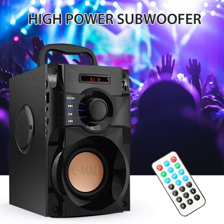 A100 Mini Drahtlose 3D-Surround Subwoofer Klingen Bluetooth-Lautsprecher-Box-8