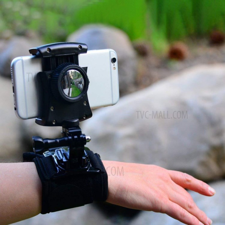 Suporte Do Telefone Pulseira Suporte De Correia De Pulso Rotativo Para Fotografar Selfie Vídeo Ao Vivo-6