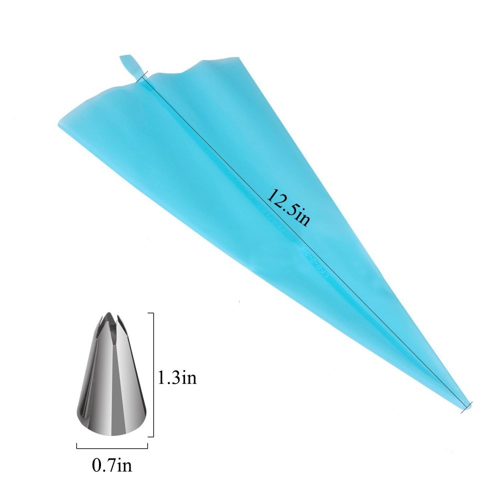 58 Pcs / Gâteau Fixé Buse De Sac De Crème TPU-5