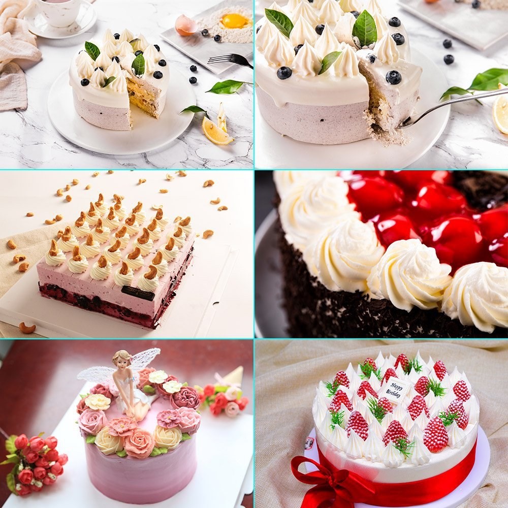 58 Pcs / Gâteau Fixé Buse De Sac De Crème TPU-7