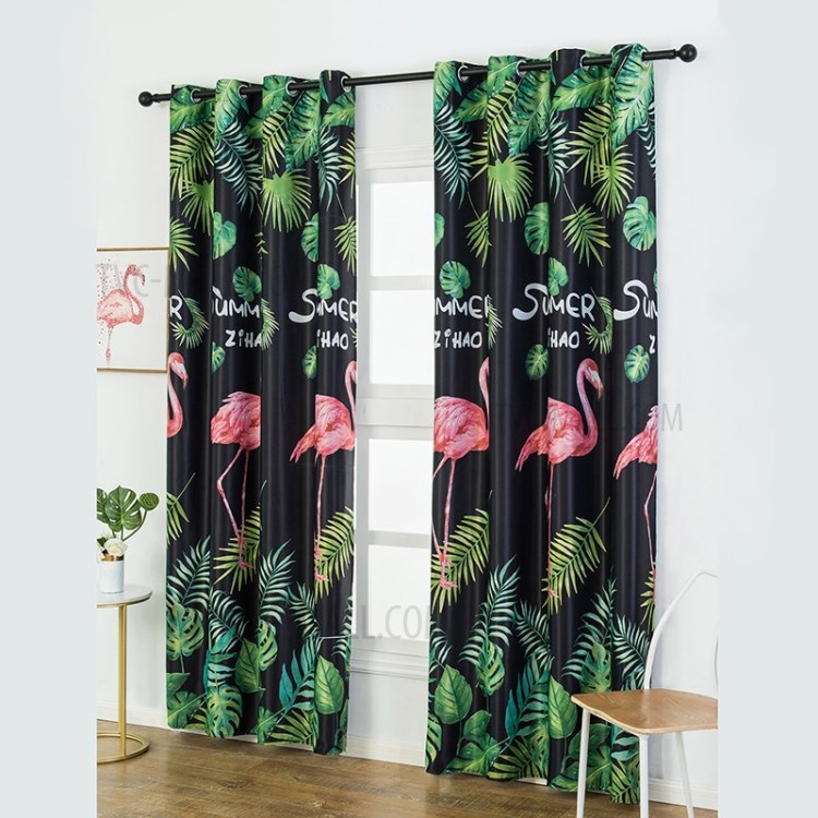 Blackout Curtains Modern Curtains Window Decoration for Living Room Bedroom - W100cm x H250cm//1PC-3