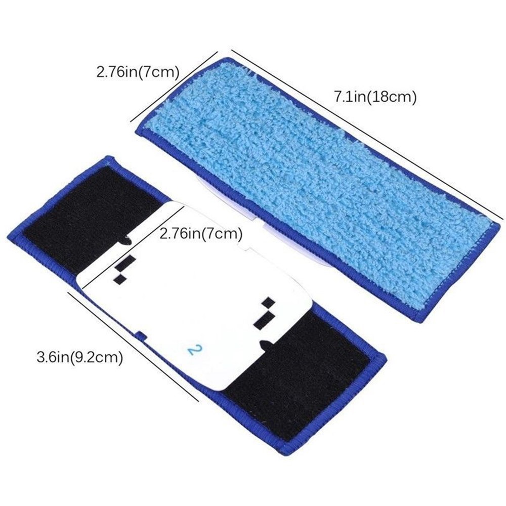 9Pcs/Set Wet Mopping Pad Dry Sweeping Pad for iRobot Braava Jet 240/241-5