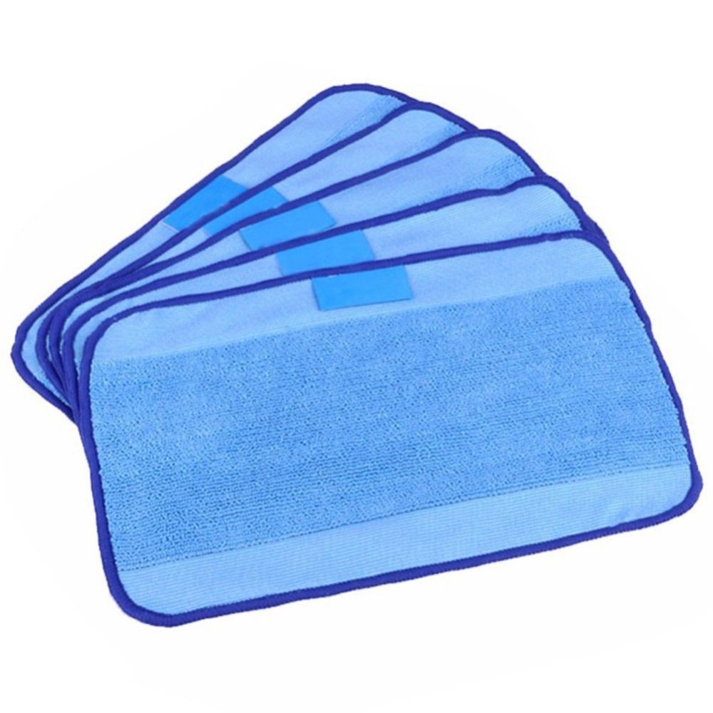 Wet Mopping Pad Dry Sweeping Pad Replacement for iRobot Braava 321 380 320 380t 390t Mint 5200C 5200 4200 4205 - Blue//5Pcs/Set-1