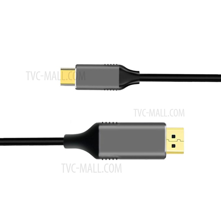 Convertidor de Adaptador TC34 Tipo C a DP Full HD 4K/2K 60Hz 1.8m Cable de Video