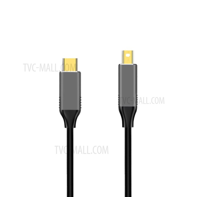 Type - C to Mini DP Transfer Cable 1.8m USB3.1 HD Cable Supports 4K*2K@60Hz-5