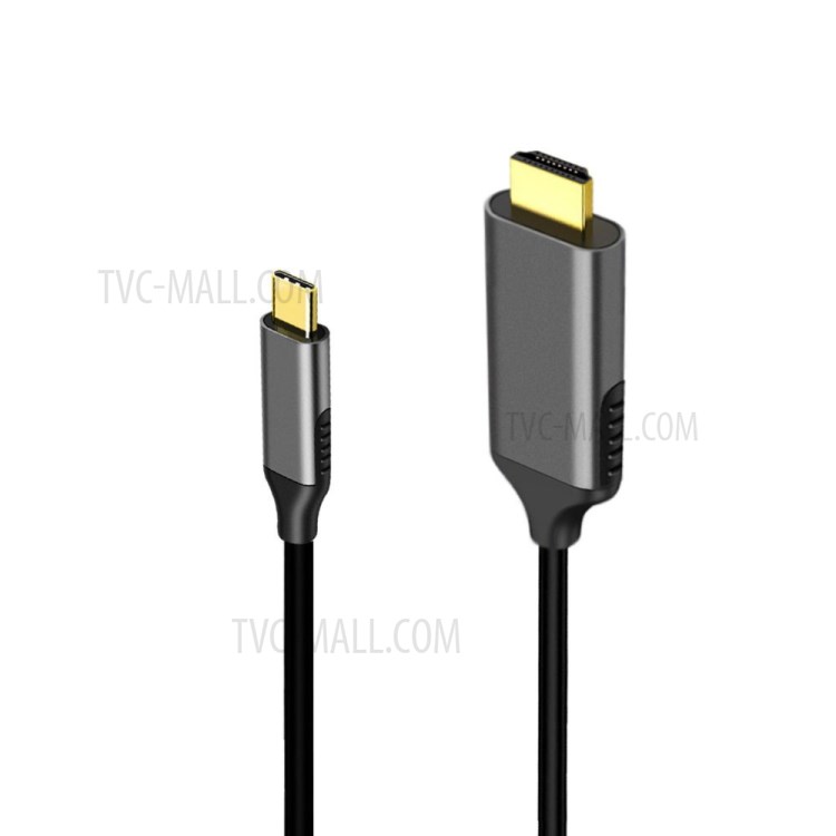 TC36 2-in-1 Type - C to HDMI HD Video Audio Cable 1.8m-6