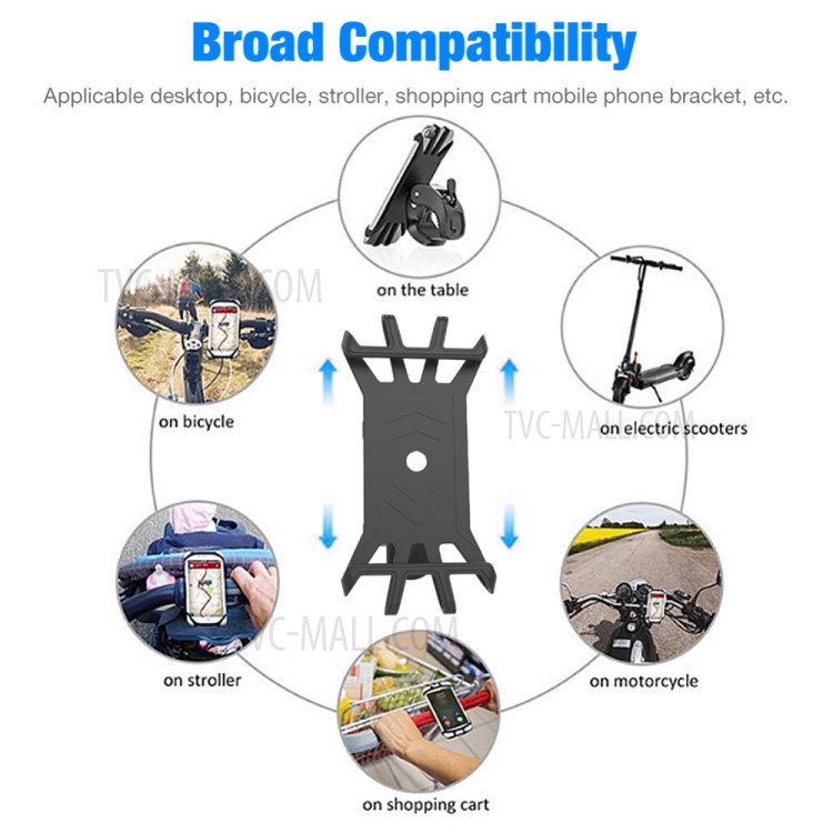 Vélo & Téléphone Support Pour Moto Support Téléphonique Vélo Sécurisé Fiable-7