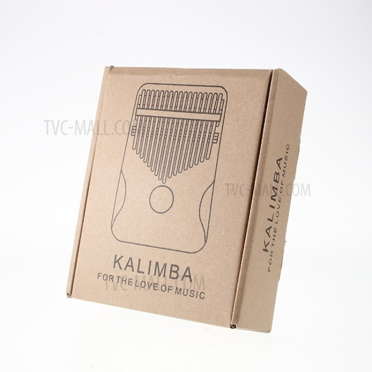 Kalimba 17-note Thumb Piano Customized Mahogany Wood Musical Instrument - Upgraded Mahogany//Deer-7