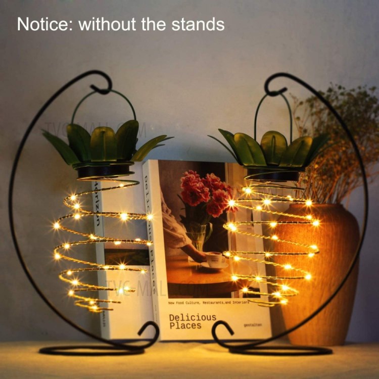 Solar Garden Lights Outdoor Pineapples Porch Landscaping Decoration LED Lights-10