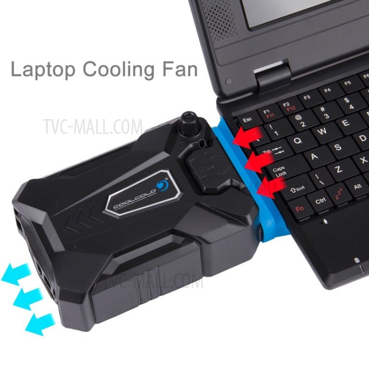Portable USB Cooler Air External Extracting Cooling Fan Base Radiator for Notebook Laptop-3