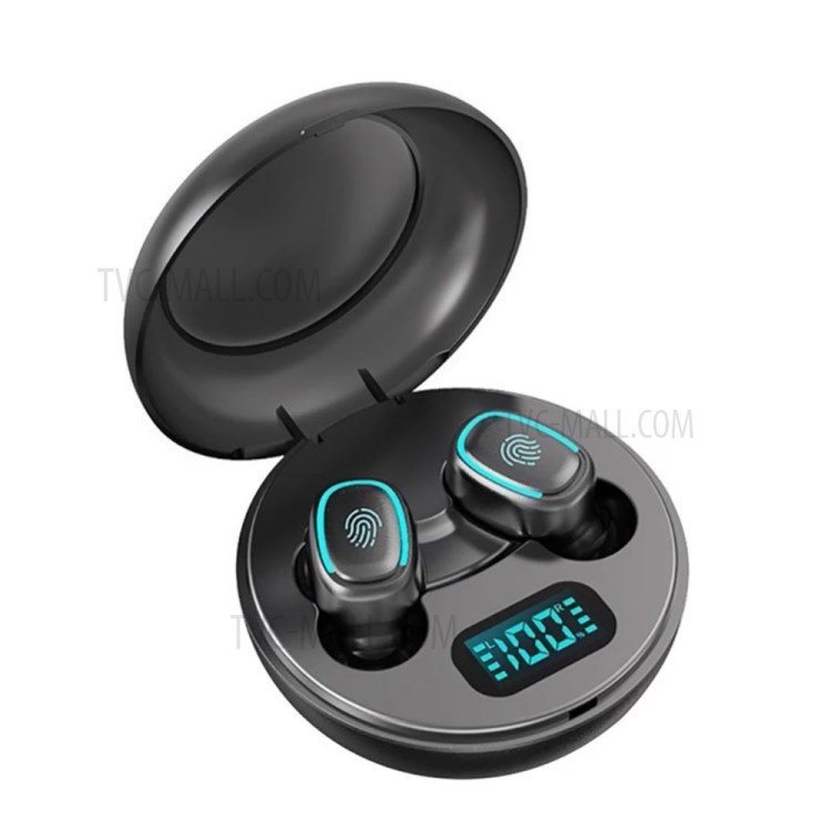 A10 LED Digital Display TWS Bluetooth Headsets Waterproof Wireless Sports Headsets with Charging Bin-6