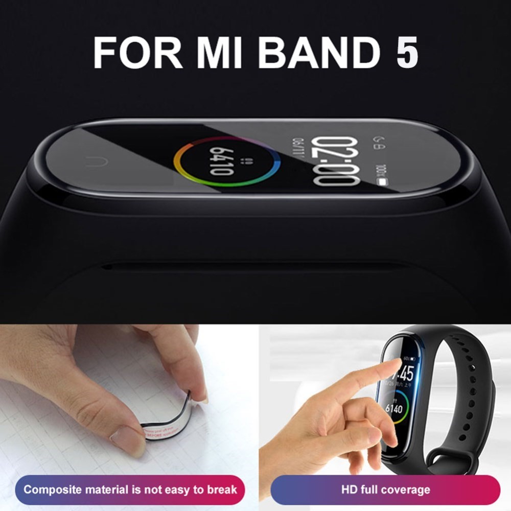 Flexible Device Screen Cover Protective Hydrogel Film for Xiaomi Mi Band 5-11