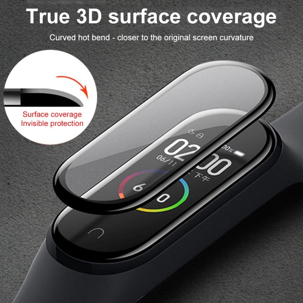 Flexible Device Screen Cover Protective Hydrogel Film for Xiaomi Mi Band 5-3