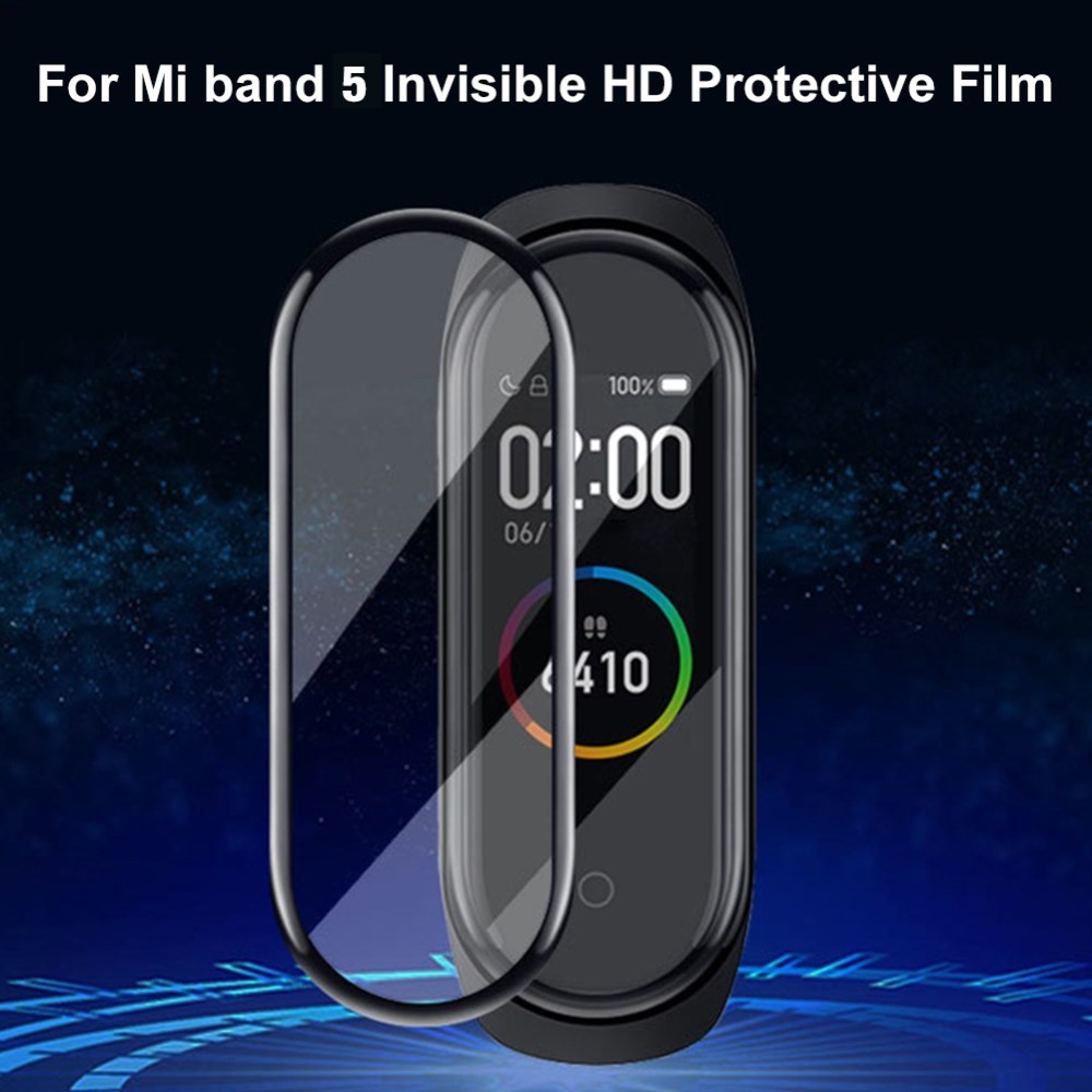 Película De Hidrogel De Protecção Uma Cobertura De Tela Dispositivo Flexível Para Xiaomi Mi Banda 5