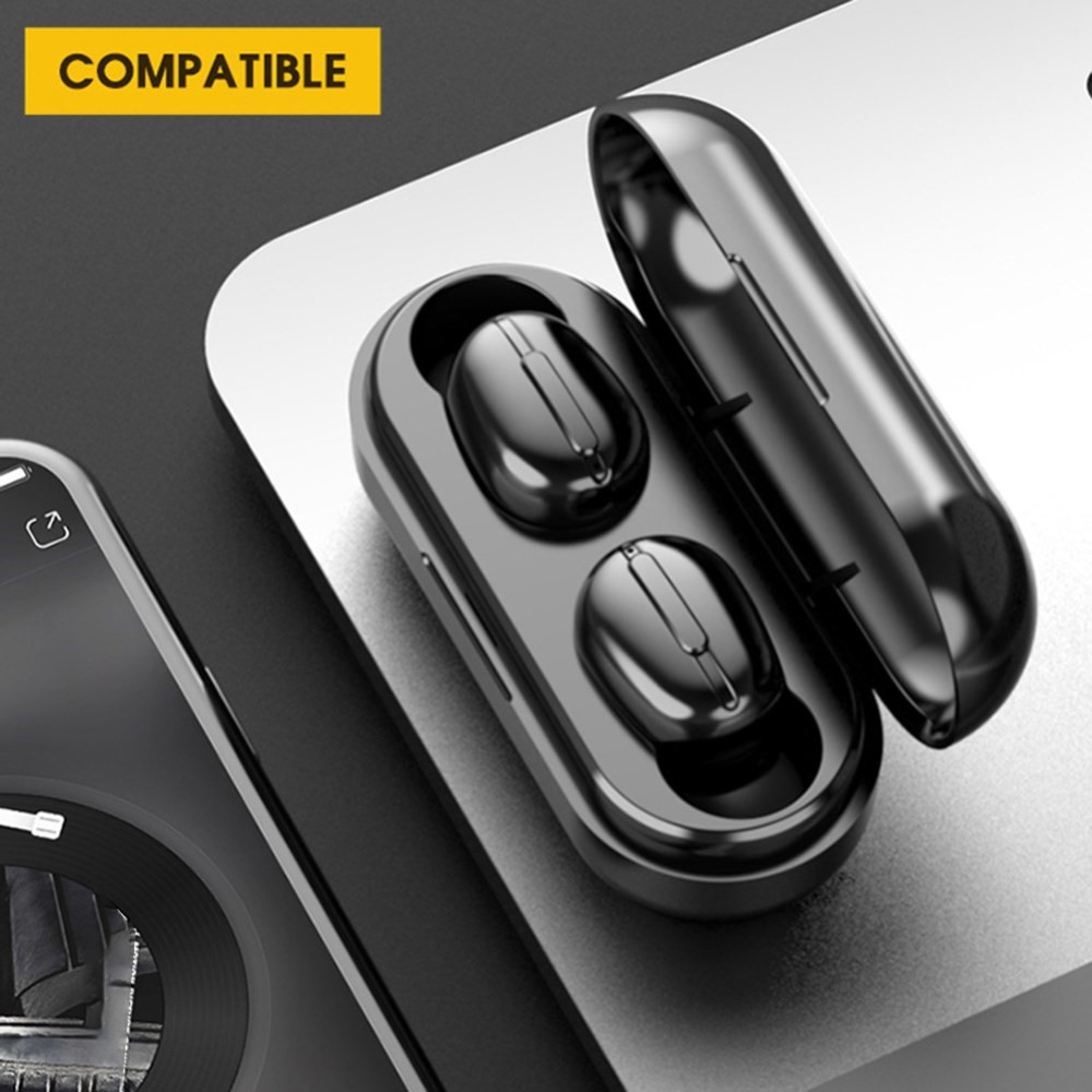 L13 Waterpoof Stereo TWS Bluetooth 5.0 Earphone Earbud Headsets with Charging Bin-15