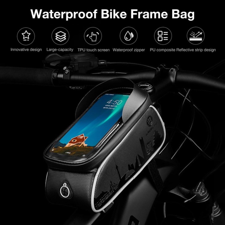 Saco De Armazenagem De Bicicleta Quadro Saco Impermeável Bolsa Bicicleta Pára-sol Saco Bicicleta Grande Capacidade Com Furo Auscultadores-10