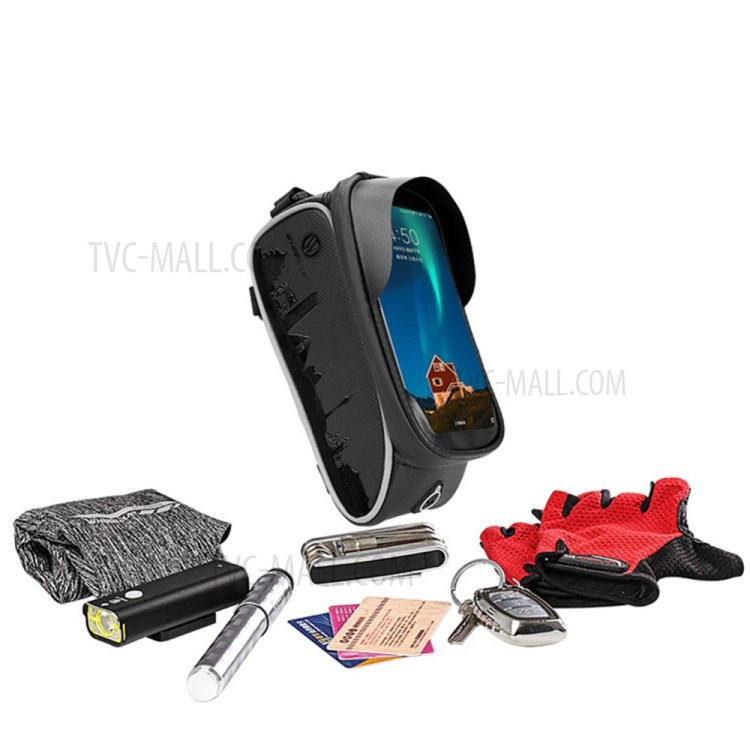 Saco De Armazenagem De Bicicleta Quadro Saco Impermeável Bolsa Bicicleta Pára-sol Saco Bicicleta Grande Capacidade Com Furo Auscultadores-11