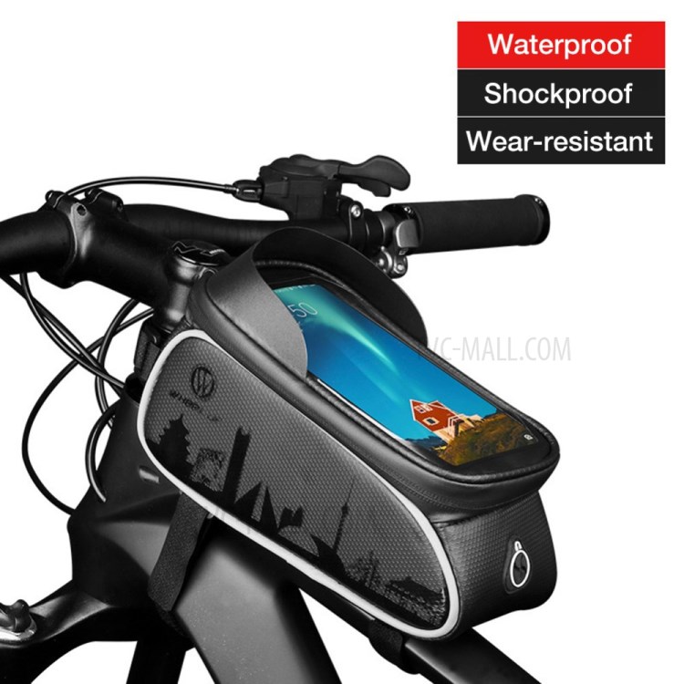 Saco De Armazenagem De Bicicleta Quadro Saco Impermeável Bolsa Bicicleta Pára-sol Saco Bicicleta Grande Capacidade Com Furo Auscultadores-2