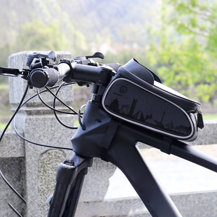Saco De Armazenagem De Bicicleta Quadro Saco Impermeável Bolsa Bicicleta Pára-sol Saco Bicicleta Grande Capacidade Com Furo Auscultadores-6
