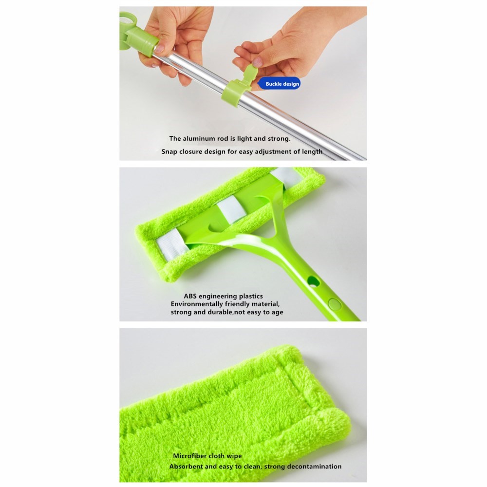 Brosse De Nettoyage De Verre Télescopique U - Brosse De Nettoyage En Forme