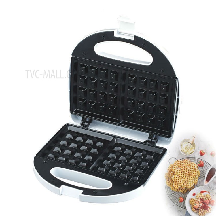 Waffle Maker Cake Cupcake Non-stick Baking Machine Electric Kitchen Dessert Bread Waffle Maker - EU Plug-1