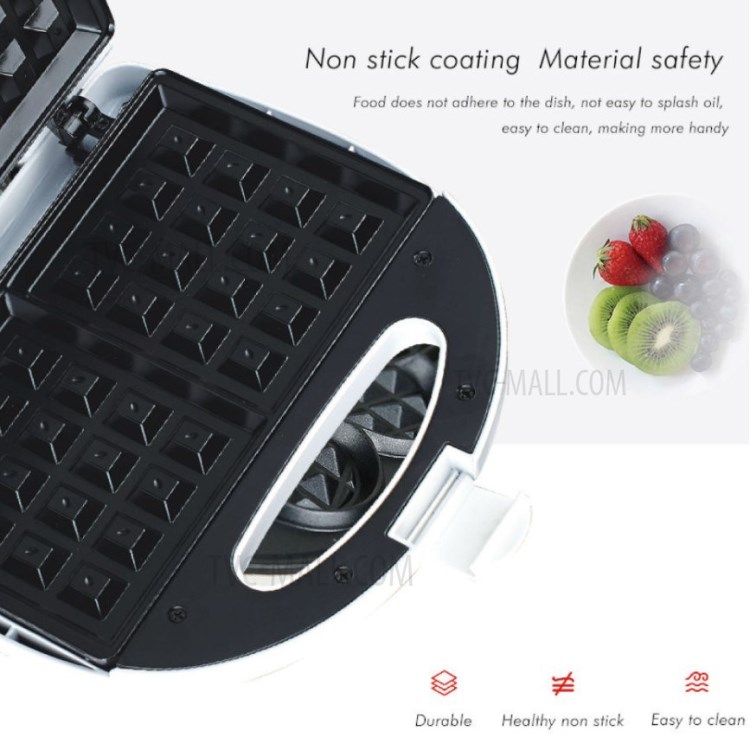 Waffle Maker Cake Cupcake Non-stick Baking Machine Electric Kitchen Dessert Bread Waffle Maker - EU Plug-9