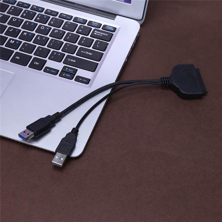 Câble USB à Haute Vitesse 3.0 Sata Vers le Câble de L'adaptateur USB Pour SSD HDD de 2,5 Pouces-5