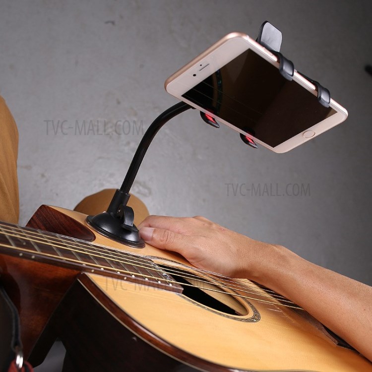 Cabeça Da Guitarra Clipe De Suporte Do Telefone Móvel Suporte De Streaming Ao Vivo Suporte De Suporte Do Telefone Cabeça Clipe-4
