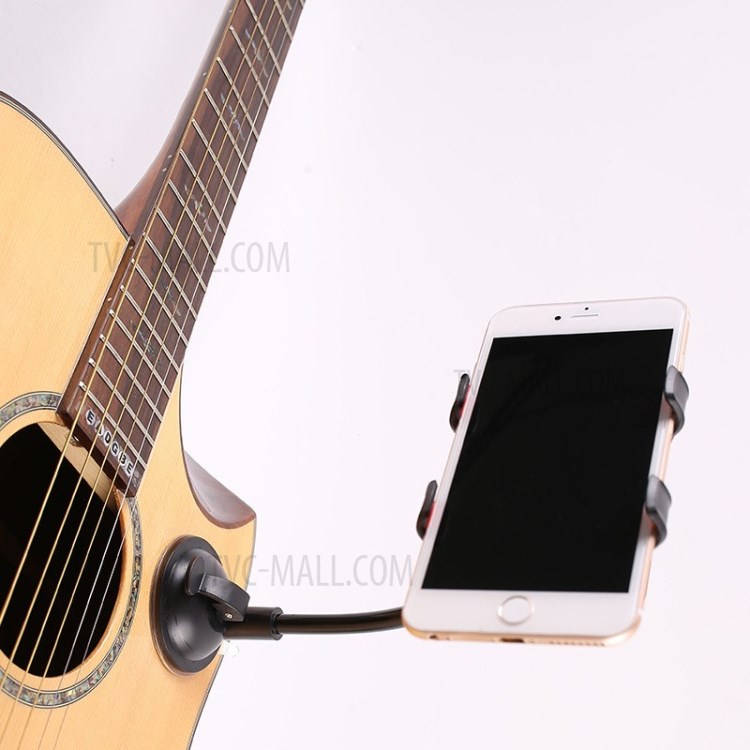 Cabeça Da Guitarra Clipe De Suporte Do Telefone Móvel Suporte De Streaming Ao Vivo Suporte De Suporte Do Telefone Cabeça Clipe-6
