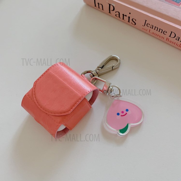 Étui En Cuir De Qualité De Protection Pour AirPod De Pommes-1