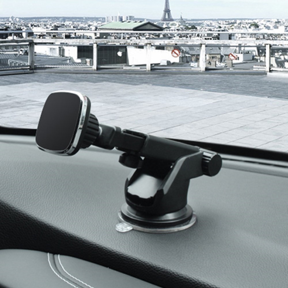 360 ° Rotativo Ventosa Magnética Área De Trabalho Carro Universal Suporte De Suporte Do Telefone Móvel Retrátil-4