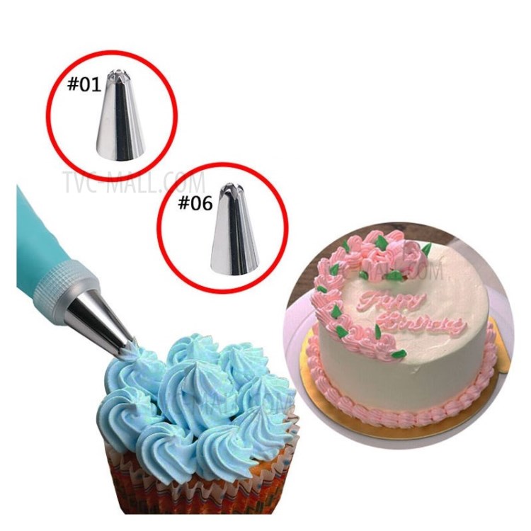 8pcs / Set Ferramenta Kit Bolo De Decoração Assar Suprimentos Set-2