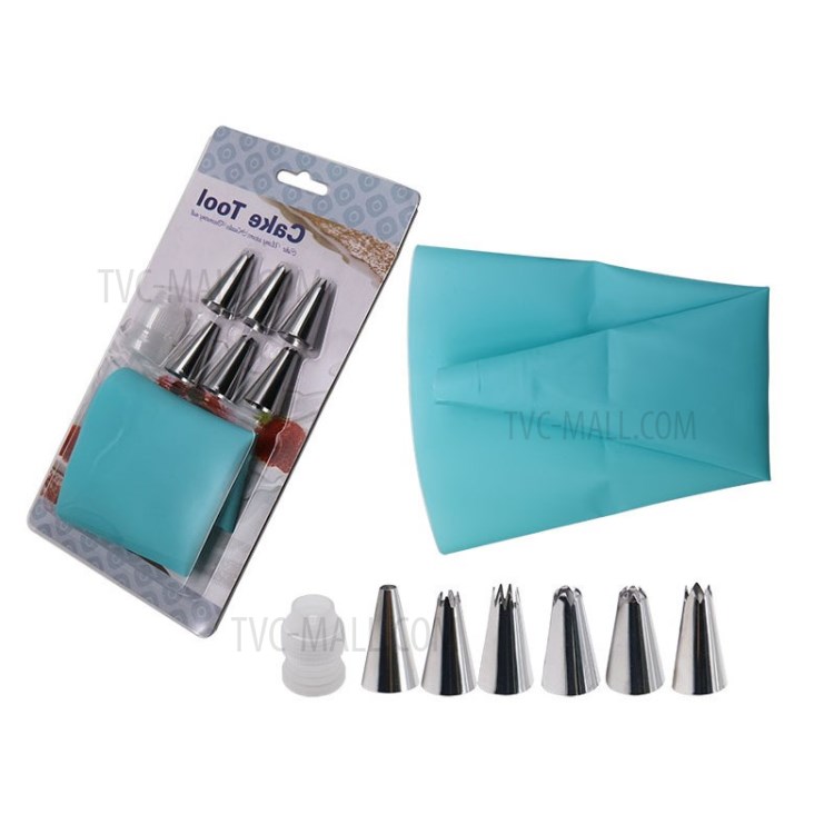 8pcs / Set Ferramenta Kit Bolo De Decoração Assar Suprimentos Set-5