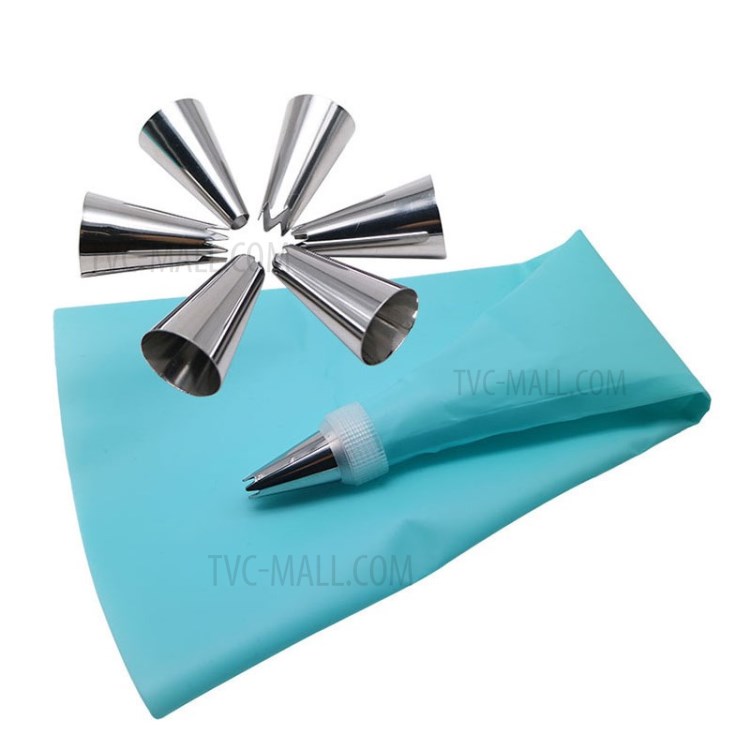 8pcs / Set Ferramenta Kit Bolo De Decoração Assar Suprimentos Set-6
