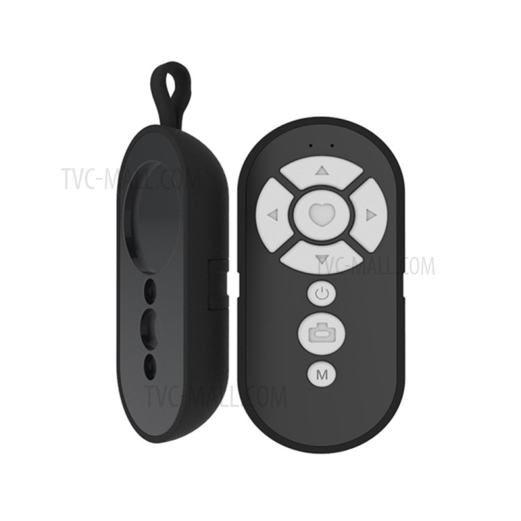 Bluetooth Caméra À Distance Selfie Page Turner Bluetooth Volet Pour Les Téléphones - Noir-1