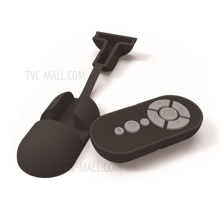 Bluetooth Caméra À Distance Selfie Page Turner Bluetooth Volet Pour Les Téléphones - Noir-4