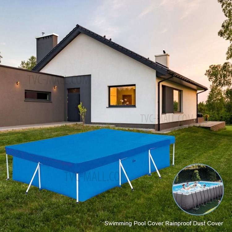 Tampa Da Piscina Capa De Poeira Impermeável, Tamanho: 300x200cm-2