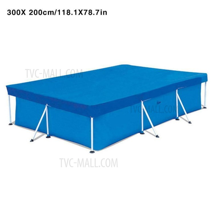 Tampa Da Piscina Capa De Poeira Impermeável, Tamanho: 300x200cm-8