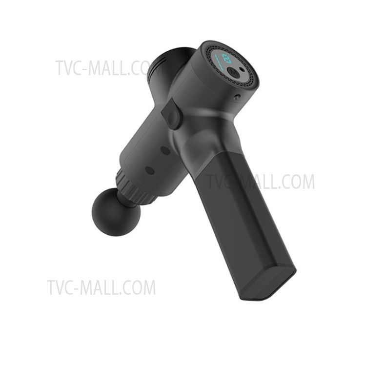 Muscle Massage Gun Wireless Adjustable Smart Fascia Gun - Black-8