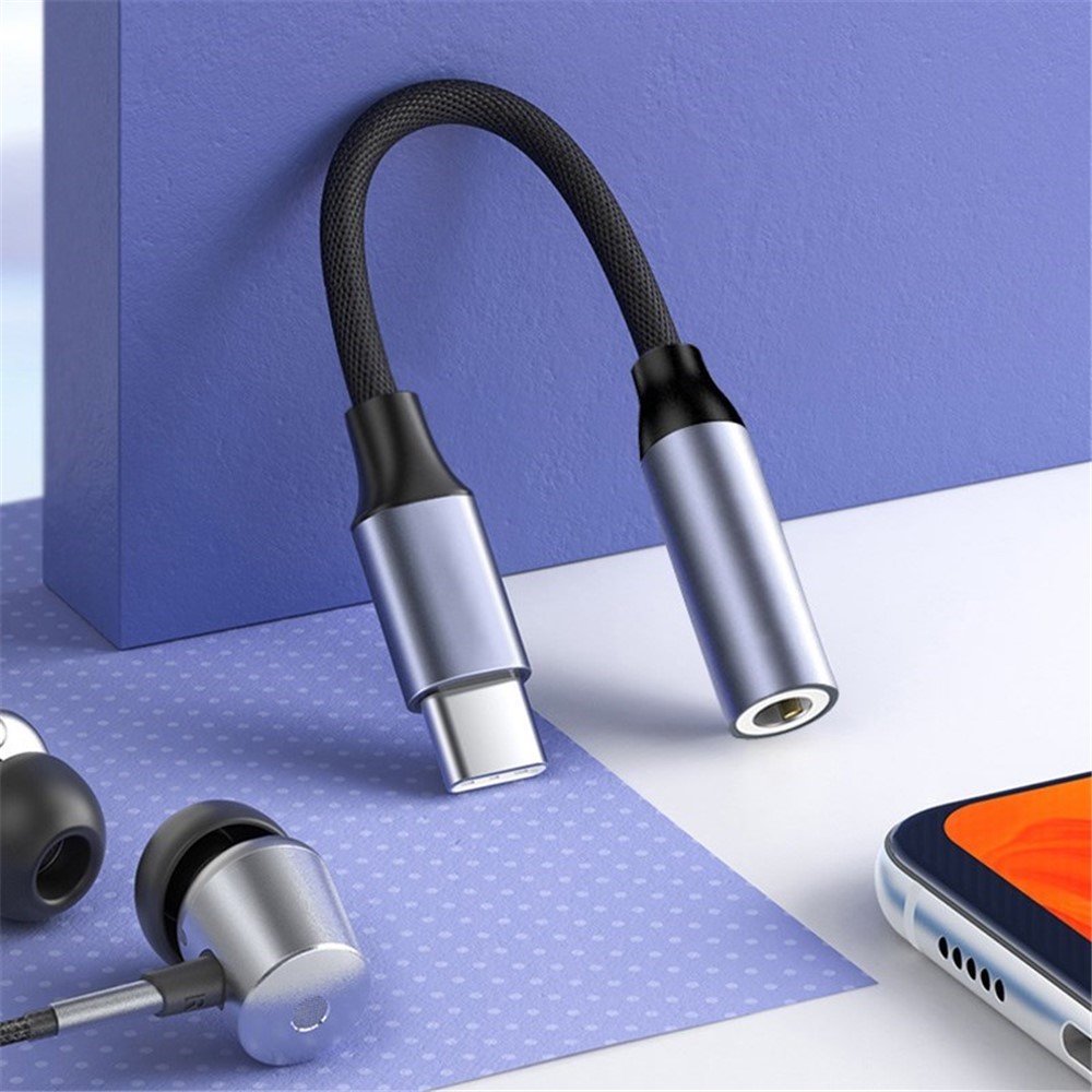 USB Type C to 3.5mm Headphone Jack Aux Audio Cable Adapter for Huawei Xiaomi Etc.-10
