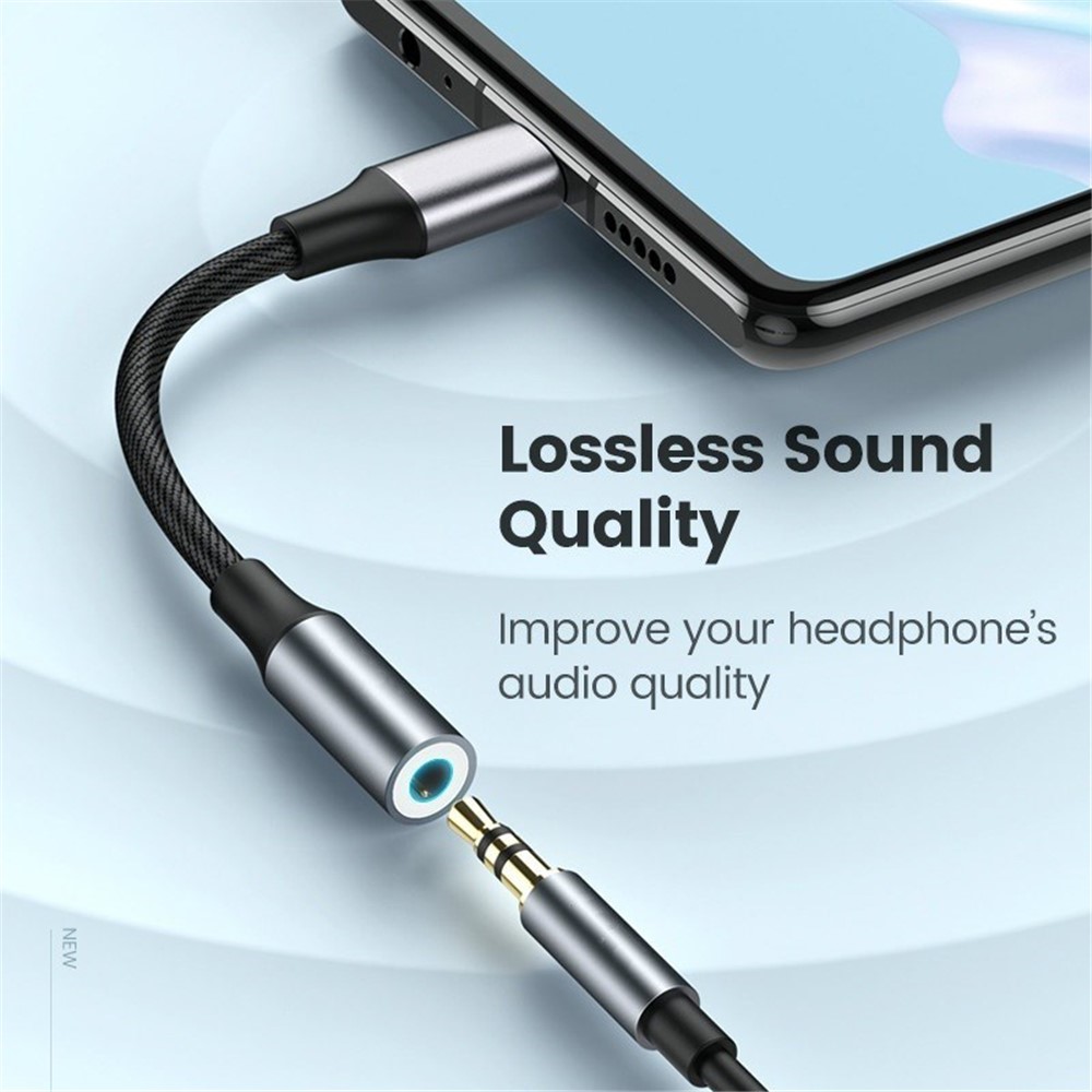 USB Type C to 3.5mm Headphone Jack Aux Audio Cable Adapter for Huawei Xiaomi Etc.-11