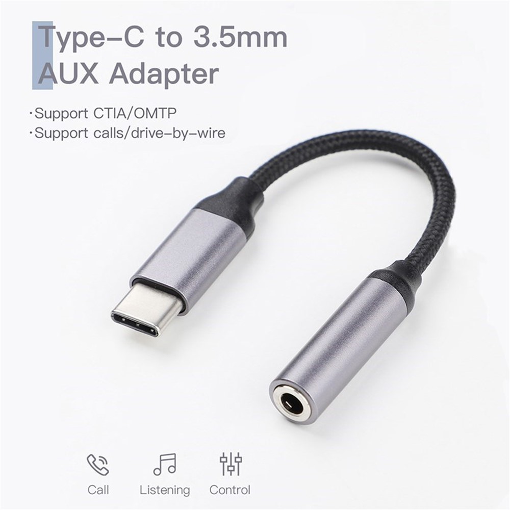 Adaptador De Cabo AUX AUX AUX AUX HEAWEI Xiaomi Huawei Xiaomi-12