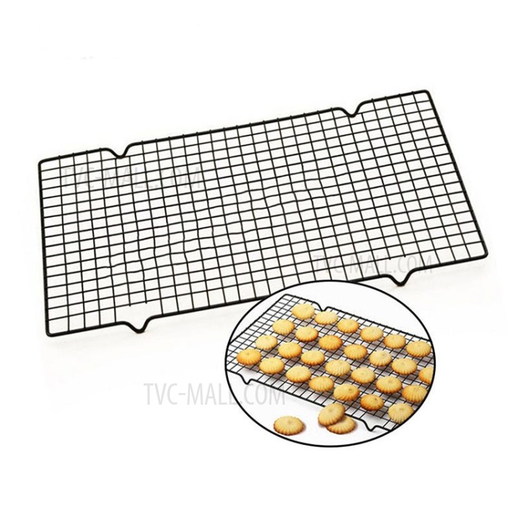 Non - stick Carbon Steel Cake Cooling Rack Net Cookies Biscuits Bread Cooler Holder-2