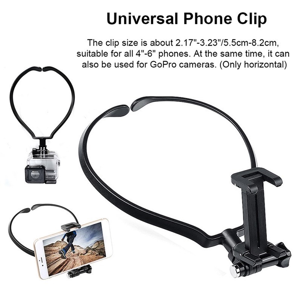 Support Téléphone Suspendu Universel Cou Support Support De La Caméra De Téléphone Mobile Titulaire Paresseux-8