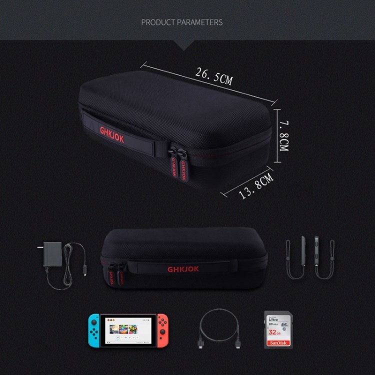 Portable Storage Bag Travel Carrying Case Bag for Nintendo Switch-13