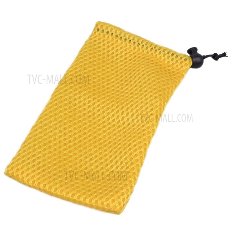 100Pcs/Set Portable Mesh Plaid Sunglasses Pouch Eyeglasses Cloth Storage Bag - Random Color-6