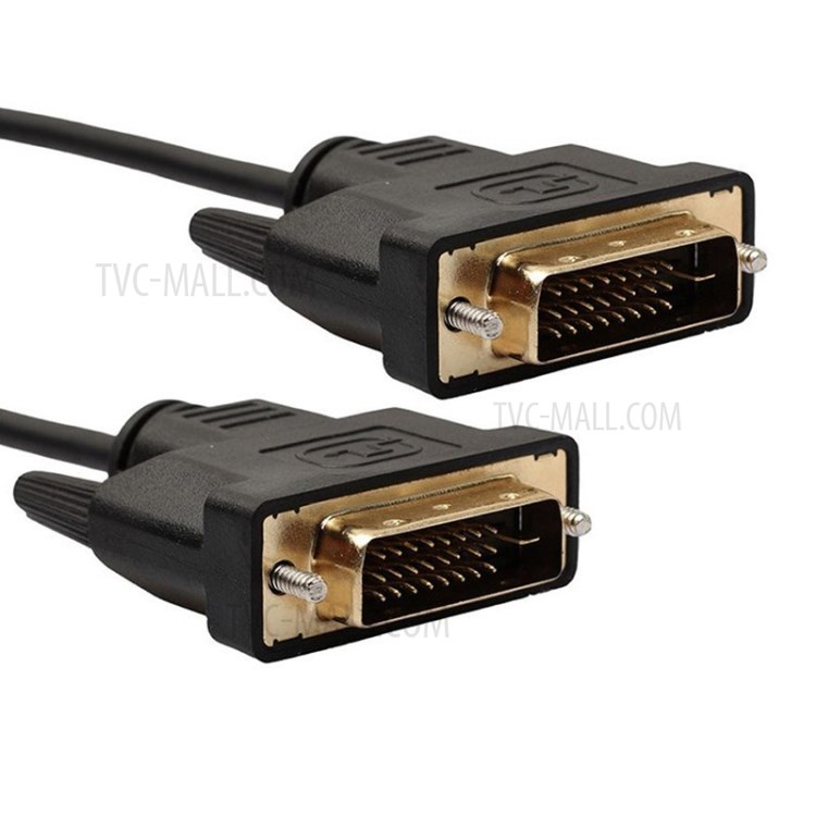 1.8m HD DVI-D to DVI - D 24+1 Male to Male Video Cable Video Converter Adapter-6