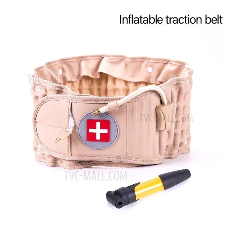 Lumbar Support Back Decompression Belt for Back Pain Relief Lower Back Traction Device - Size: M-1